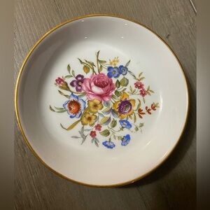 Vintage 1982 Avon Royal Worcester England Bournemouth Trinket Dish